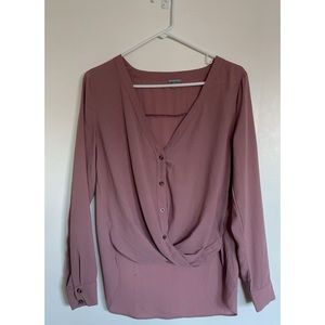 Charlotte Russe Mauve blouse.